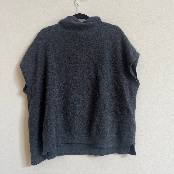 BY ANTHROPOLOGIE PATTY COWL NECK CASHMERE PONCHO - Picture 3 of 3